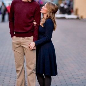 Anthropologie Maeve A-Line Knit Dress